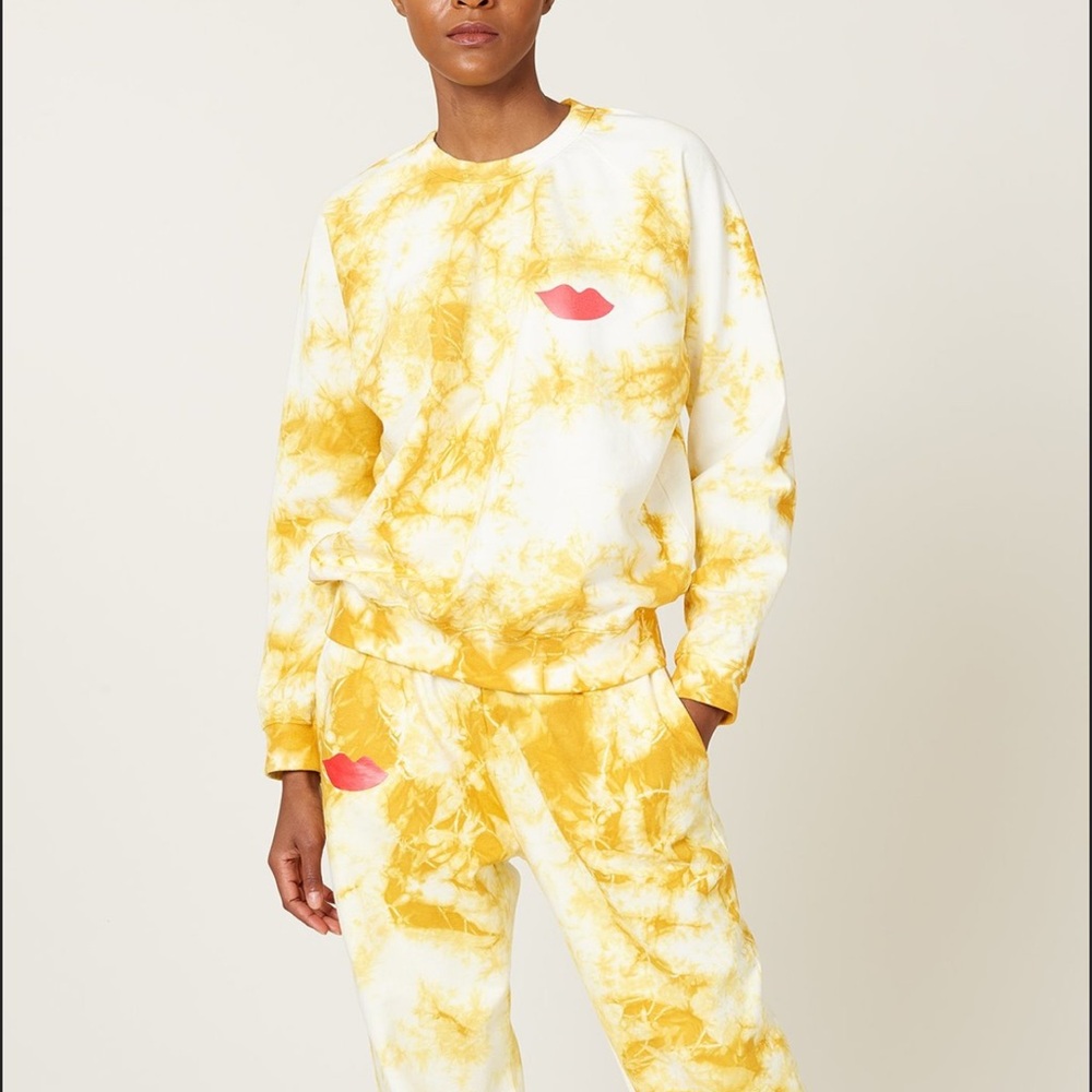 Clare V Marigold Sweatshirt top for matching set! Size small